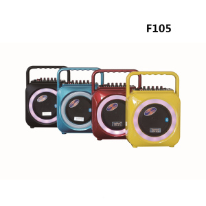 6.5 Inch Multi Color Portable Mini Bluetooth Speaker with Handle F105