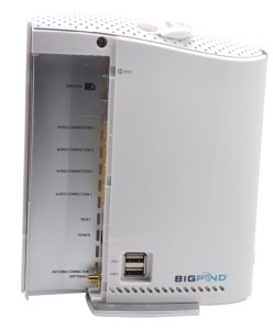 BIGPOND 3G21WB HSPA router, 3G router, wireless router, HSPA modem Tri-band HSPA+/UMTS (850 / 1900 /